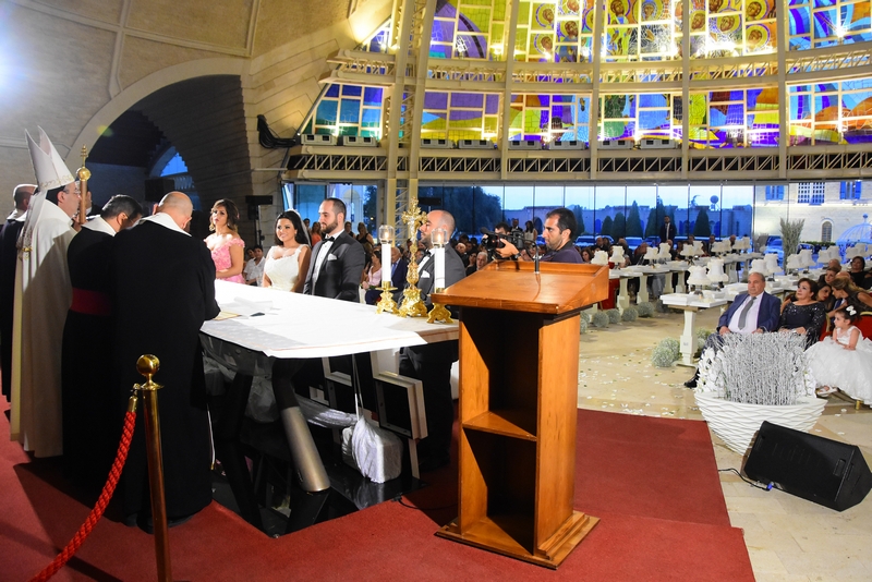 Wedding of Joe & Fida-Church
